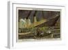 The Sinking of the Titanic, 15 April 1912-null-Framed Giclee Print