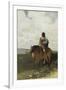 The Sioux Brave, 1882-George de Forest Brush-Framed Giclee Print