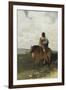 The Sioux Brave, 1882-George de Forest Brush-Framed Giclee Print