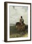 The Sioux Brave, 1882-George de Forest Brush-Framed Giclee Print