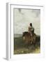 The Sioux Brave, 1882-George de Forest Brush-Framed Giclee Print