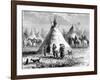 The Sioux, Canada, 19th Century-Janet Lanet-Framed Giclee Print