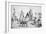 The Sioux Reservation at Pine Ridge, South Dakota, c.1890-null-Framed Giclee Print