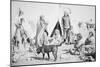 The Sioux Reservation at Pine Ridge, South Dakota, c.1890-null-Mounted Giclee Print