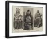 The Sioux War, a Trio of Indian Chiefs-null-Framed Giclee Print