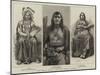 The Sioux War, a Trio of Indian Chiefs-null-Mounted Giclee Print