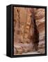 The Siq, Petra, Jordan, Middle East-Sergio Pitamitz-Framed Stretched Canvas