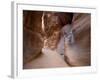 The Siq, Petra, Unesco World Heritage Site, Jordan, Middle East-Sergio Pitamitz-Framed Photographic Print