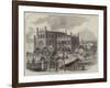 The Sir Jamsetjee Hospital and Grant Medical College at Bombay-null-Framed Giclee Print