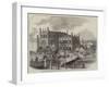 The Sir Jamsetjee Hospital and Grant Medical College at Bombay-null-Framed Giclee Print