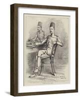 The Sirdar, Sir H H Kitchener, and His ADC, Bimbashi J K Watson-William T. Maud-Framed Giclee Print