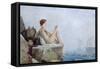 The Siren, 1888-Edward Armitage-Framed Stretched Canvas