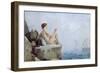 The Siren, 1888-Edward Armitage-Framed Premium Giclee Print