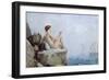 The Siren, 1888-Edward Armitage-Framed Premium Giclee Print