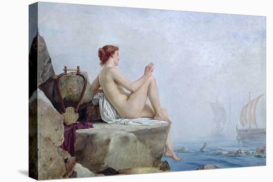 The Siren, 1888-Edward Armitage-Stretched Canvas