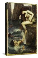 The Siren, c.1900-John William Waterhouse-Stretched Canvas