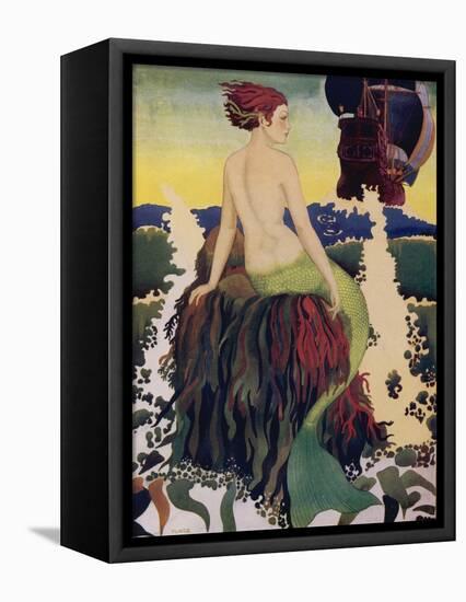 The Siren-null-Framed Stretched Canvas