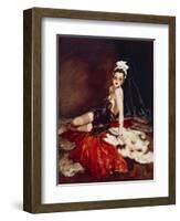 The Siren-David Wright-Framed Art Print