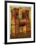 The Sister Inlaid Double Secretaire and Bookcase Cabinet, Sheraton, 1911-1912-Edwin Foley-Framed Giclee Print