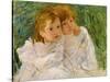 The Sisters, C.1885-Mary Cassatt-Stretched Canvas