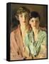 The Sisters, Joan and Marjory, 1927-Sir John Lavery-Framed Stretched Canvas