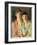 The Sisters, Joan and Marjory, 1927-Sir John Lavery-Framed Giclee Print