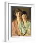 The Sisters, Joan and Marjory, 1927-Sir John Lavery-Framed Giclee Print