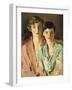 The Sisters, Joan and Marjory, 1927-Sir John Lavery-Framed Giclee Print