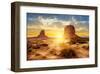 The Sisters Monument Valley-null-Framed Art Print