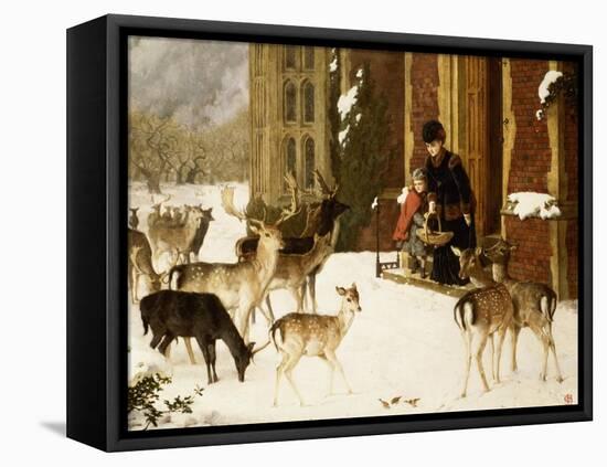 The Sisters of Charity-Charles Burton Barber-Framed Stretched Canvas