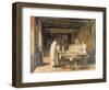 The Sisters of the Hospice de Beaune Saying Grace, end nineteenth century-Joseph Bail-Framed Giclee Print