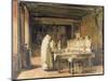 The Sisters of the Hospice de Beaune Saying Grace, end nineteenth century-Joseph Bail-Mounted Giclee Print