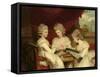 The Sisters Waldegrave-Sir Lawrence Alma-Tadema-Framed Stretched Canvas