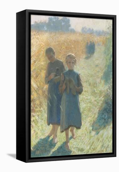 The Sisters-Emile Claus-Framed Stretched Canvas