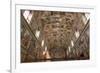 The Sistine Chapel by Michelangelo in the Vatican Museums, Rome, Lazio, Italy, Europe-Carlo-Framed Photographic Print