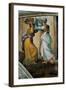 The Sistine Chapel; Ceiling Frescos after Restoration, Judith and Holofernes-Michelangelo Buonarroti-Framed Giclee Print