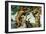 The Sistine Chapel; Ceiling Frescos after Restoration, Original Sin-Michelangelo Buonarroti-Framed Giclee Print