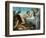 The Sistine Chapel; Ceiling Frescos after Restoration, the Creation of Eve-Michelangelo Buonarroti-Framed Giclee Print