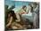 The Sistine Chapel; Ceiling Frescos after Restoration, the Creation of Eve-Michelangelo Buonarroti-Mounted Giclee Print