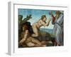 The Sistine Chapel; Ceiling Frescos after Restoration, the Creation of Eve-Michelangelo Buonarroti-Framed Giclee Print