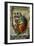 The Sistine Chapel; Ceiling Frescos after Restoration, the Delphic Sibyl-Michelangelo Buonarroti-Framed Giclee Print