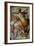 The Sistine Chapel; Ceiling Frescos after Restoration, the Libyan Sibyl-Michelangelo Buonarroti-Framed Giclee Print