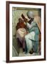 The Sistine Chapel; Ceiling Frescos after Restoration, the Persian Sybil-Michelangelo Buonarroti-Framed Giclee Print