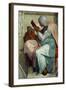 The Sistine Chapel; Ceiling Frescos after Restoration, the Persian Sybil-Michelangelo Buonarroti-Framed Giclee Print