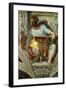 The Sistine Chapel; Ceiling Frescos after Restoration, the Prophet Daniel-Michelangelo Buonarroti-Framed Giclee Print