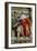 The Sistine Chapel; Ceiling Frescos after Restoration, the Prophet Ezekiel-Michelangelo Buonarroti-Framed Giclee Print