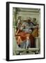 The Sistine Chapel; Ceiling Frescos after Restoration, the Prophet Joel-Michelangelo Buonarroti-Framed Giclee Print