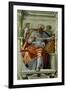 The Sistine Chapel; Ceiling Frescos after Restoration, the Prophet Joel-Michelangelo Buonarroti-Framed Giclee Print