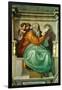 The Sistine Chapel; Ceiling Frescos after Restoration-Michelangelo Buonarroti-Framed Giclee Print