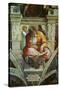 The Sistine Chapel; Ceiling Frescos after Restoration-Michelangelo Buonarroti-Stretched Canvas